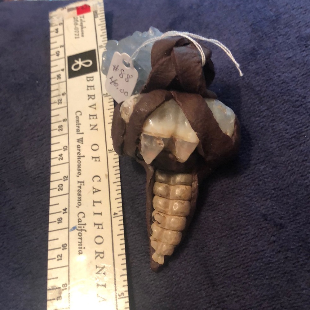 Unisex Chalcedony and Western Rattle :)